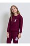Girls Drop Shoulder Graphic Sweatshirt and Joggers Set - 2