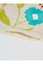 1-Piece Embroidered Square Cushion Cover 18x18inches, Cotton - 4