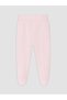 Ecru 2-Piece Heart Patterned Baby Girl Pants - 4
