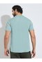Men Lightweight Active Running T-Shirt with Reflector Print - 4