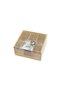 6-Compartment Bamboo Tea Bag Box, 21x20x10 cm BX - 2