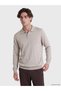 Quality Pieces from Çelebi Store Devrik Roba Collar Men's Knitwear Sweater - 2