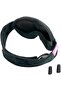 Midnight Magic Sleep Mask - Adjust Padded Nose Strip to Block or Blackout Light - For Home and Travel - Soft Plush Fabric - Memory Foam Earplugs