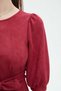 Solid Midi Dress with Ruffled Detail - 6