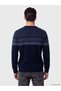 Timeless Clothing & Timeless Choices Zero Roba Collar Embroidered Men's Knitwear Sweater - 4