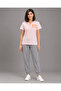Pajama Top with Button Placket and Short Sleeves - 2