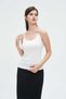 Solid Spaghetti Strap Top - 6