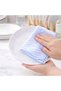 5 Pieces Microfiber Cleaning Cloth – 30X30 cm Zigzag Patterned Mixed Colors, High Absorbency, Non-Marking, for Kitchen Bathroom Glass Furniture, Microfiber Lint-Free - 3