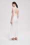 Plain Strapless Maxi Dress - 6