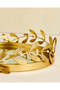 Gold Leaf Round Decorative Tray 33x34.4x7.8cm - 5