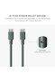 Type-C Belt Cable - 3.9 ft (1.2 m) Ultra-Strong USB-C to USB-C Charging Cable - Compatible with iPhone 17 / 17 Pro / 17e, iPhone Air, iPad Pro/Air (M4), MacBook Air (M5), Galaxy S26 / S25 - 5