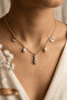 Charm Necklace with Pearl