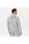 Fine Men's Gray Hooded Hoodie - 2
