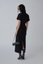 Black Raine Polo Collar Dress - 8