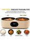 Double Pot Cooker, 450W+450W, Non-Stick, Digital Timer - 4