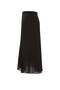 Plain Pleated Midi Skirt - 6