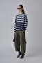 Blue Siera Striped Long Sleeve T-Shirt - 6