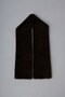 Bitter Brown Leopard Fur Scarf - 6