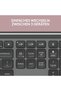 لوحة مفاتيح لاسلكية Signature Slim K950، تصميم نحيف، تبديل بين الأجهزة أثناء الكتابة، كتابة هادئة، بلوتوث، متوافقة مع أنظمة تشغيل متعددة، ويندوز، ماك، كروم، تخطيط DEU QWERTZ، لون جرافيت - 2