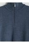 Quality Pieces from Çelebi Store Dik Roba Collar Men's Knitwear Sweater - 8