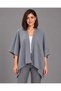 Long Draped Open Jacket