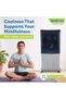 Silenzo Desert Cooler With Remote & Touchscreen, 3 Speed Fan, 112L Water Tank Capacity, Super Silent Operation, Honeycomb Pads, i-Pure+ Technology, Easy-Fill, Silenzo 120i - 2