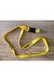 Yellow Opel Auto Mirror Hanger & Mirror Rope