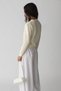 White Roen Pleated Shalwar Trousers - 5