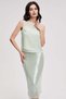 Sleeveless Solid Blouse - 3