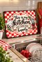 Glass Cutting Board Kitchen Themed - Glass Cutting Board |   30cm X 40cm