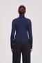 Plain Long-Sleeve High-Neck Top - 6