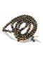 Natural Stone Agate Gift Prayer Beads - 99 Pieces - Sphere Cut - Brown - 8