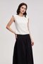 Sleeveless Solid Blouse - 3