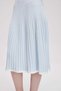 Plain Ribbed Midi Skirt - 5