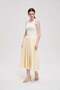 Plain Ruffled Midi Skirt - 3