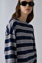 Blue Siera Striped Long Sleeve T-Shirt - 3