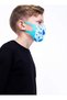 Lite Air Mask, Reusable Face Mask Washable for Men, Women and Kids | Comfortable and Lightweight Cloth Mask with 2 Filters and Head-clip (XS, Wild Blue) - 4