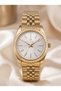 Women's Double Color Luxury Design Retro Steel Wristwatch - 7