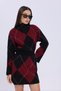 Baklava Patterned Knitwear Skirt Set - 6