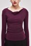 Plain Long Sleeve Top - 5