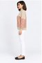 سترة مخططة بياقة نصفية مزودة بسحاب - 2