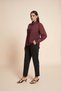 Plain Long-Sleeved Shirt - 2
