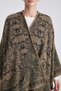 Long Patterned Poncho - 6