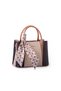 Vera Bag Stylish Mini Multi Color Hand and Shoulder Bag with Scarf - 2
