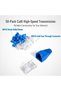 موصلات FARLINK Cat 6 Pass Through RJ45 مع أغطية واقية لكابلات الإيثرنت - 3