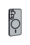 Galaxy S25 Plus Case Magsafe Supported Camera Raised Silicone Matte Anti-Fingerprint - 5
