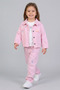 Dmb Girl's Gabardine 3-Piece Set 2-7 Years Pink