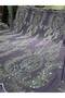 Dense Bead and Sequin Embroidered Motif Lace (300X140Cm) - 2