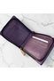 Purple Wallet and Handbag, Compact Mini Handbag with Zipper and Card Holder Model - 4