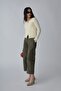 Cream Double Layer Ribbed Knitwear Cardigan - 2